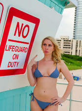 Nude women pics, especially this hot blonde on the beach will excite you.