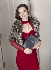 Sexy nude girl shows hairy armpits and bush on her pussy