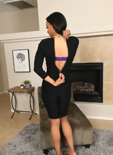 Ebony brunette with a fit figure is naked in this album with hot pictures
